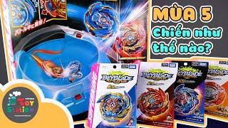 Mở hàng những mẫu Beyblade Burst đầu tiên của Mùa 5 SuperKing cực chiến ToyStation 690