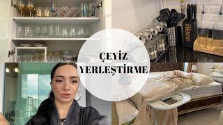 VLOG | ÇEYİZ SERME | ÇEYİZ YERLEŞTİRME 