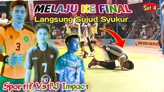 DETIK - DETIK MELAJU KEFINAL ...‼️ Penuh Tangis Bahagia || Sportif Vs Rj Impact