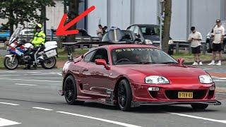 Modified Cars vs Police!! Huracan Technica Busted by Police! 992 GT3 RS, Widebody RS3 & More!!