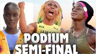 MASSIVE!! 3 of World’s Fastest 100m Women to compete in Semi-Final| Who Misses OUT?