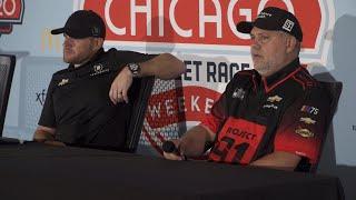 TRACKHOUSE TEAM OWNER JUSTIN MARKS TALKS ABOUT SHANE VAN GISBERGEN WINNING THE CHICAGO STREET RACE