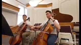 Missionaries Play Touching Cello Duet of "I'm Trying to Be Like Jesus"