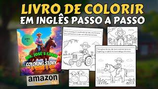 (AMAZON KDP) Como criar e publicar um livro de colorir em inglês na amazon KDP.