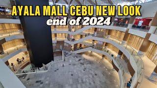 Ayala mall at the  end of 2024 with new look. updated walking tour.