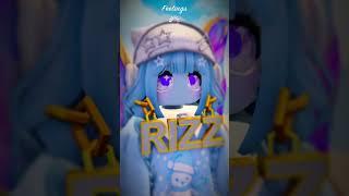 GIRL OWNS THERAPY WITH ROBLOX RIZZ  #girlgamer #funny #rizz