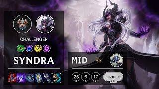 Syndra Mid vs Fizz - BR Challenger Patch 10.10