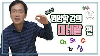 영양학강의 - 미네랄 편