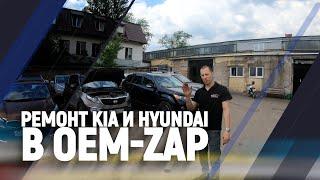 Ремонт Kia и Hyundai в OEM-ZAP Долгопрудный