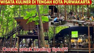 TEMPAT HITS DI PURWAKARTA TERBARU 2024‼️WISATA HUTAN JATI CAFE & GELATO PURWAKARTA‼️