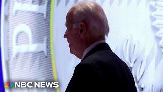 Biden says he'll stay in race after disappointing debate performance