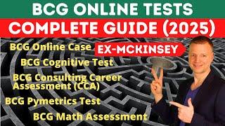 BCG Online Tests in 2025: CCA, Cognitive Test, Math Assessment & BCG Online Case