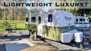 Escape 21C The Perfect Fiberglass Couples Trailer