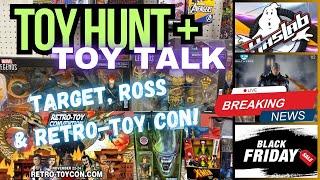 TOY HUNT | RETRO-TOY CON 2024! Great Finds & Great Friends! Target Finds! Holiday Sales! #toyhunt