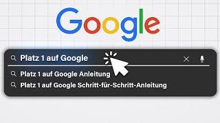 Platz 1 auf Google | SEO Doku 2024