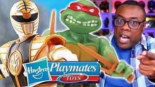 POWER RANGERS Joins NINJA TURTLES at Playmates Toys! Does Hasbro Lightning Collection Have a Future?