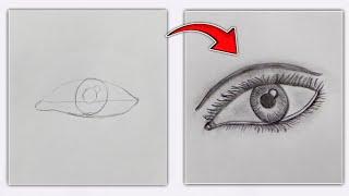 || 3D-Eye drawing Easy Tutorial || 3D-Eye || Drawing for beginner's ||