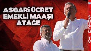 Asgari Ücret Emekli Maaşı Zammı... Özgür Özel'den AKP'yi Titretecek 'Geçinemiyoruz' Mitingi!