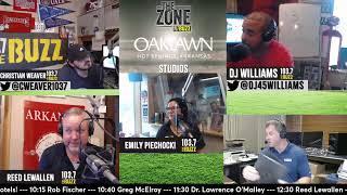 The Zone with Justin Acri and DJ Williams is LIVE!