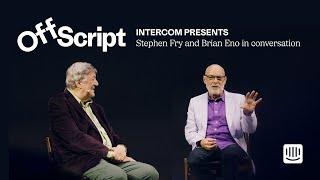 Brian Eno and Stephen Fry take on AI – Intercom Off Script Special Edition | Official trailer