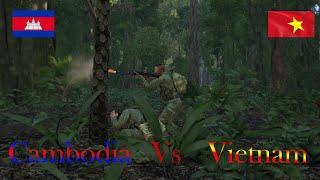 Cambodia Vs Vietnam a military simulation ARMA 3 MILSIM