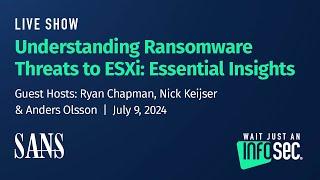 Understanding Ransomware Threats to ESXi: Essential Insights