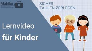 Zahlen zerlegen – Sicher Zahlen zerlegen Klasse 1 | Mathe Lernvideos für Kinder