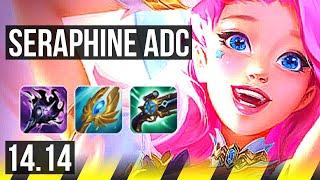 SERAPHINE & Pyke vs SAMIRA & Rell (ADC) | 7/3/15, Rank 10 Seraphine | EUW Challenger | 14.14