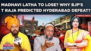 BJP's Madhavi Latha Losing Hyderabad To AIMIM's Owaisi? Why T Raja Singh Forecast Loss For Own Party