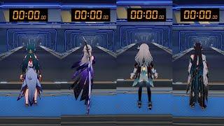 can Firefly beat yukong, Acheron and Dan Heng IL speed..!?