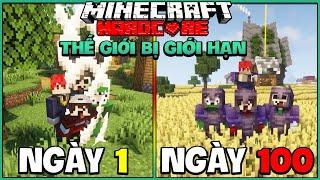 KienRic Sinh Tồn 100 ngày Minecraft Thế Giới Bị Giới Hạn cùng Noob Team !!