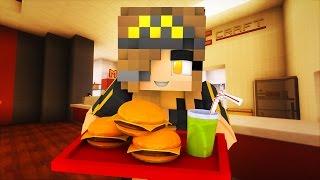 Minecraft McDonalds - FUNNEH ALMOST GETS US FIRED!? (Minecraft Roleplay) #1