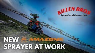 Killen Bros | New Amazone Sprayer at Work