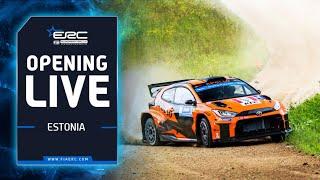  Opening LIVE | ERC Delfi Rally Estonia 2024