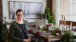 Chervin Furniture Winter Tablescapes