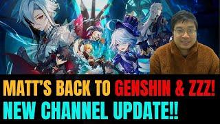 I'm Back For Genshin Impact & Zenless Zone Zero & HSR!