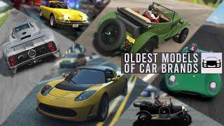 Oldest Models of Car Brands in Racing Games