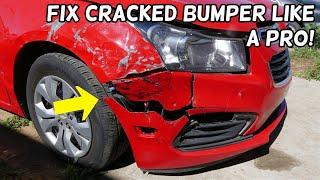 HOW TO REPAIR CRACKED BUMPER