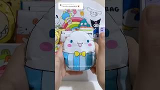 Packing sanrio squishy order (fake)  comment your name  #shorts #papercraft #sanrio