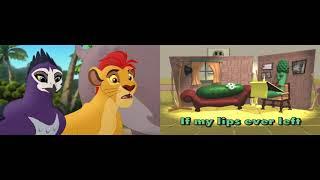 The Lion Guard & VeggieTales - I Love My Lips Comparisons (Music Video) AMV