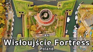 Wisłoujście Fortress, Gdansk, Poland by Drone (4K)