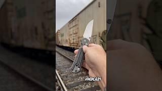 Large sebenza 21 #edc #foldingknife #pocketknife #knife #train #csx #freight #outdoors #knifeskills