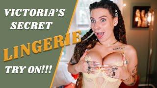 Victoria's Secret Lingerie Try On Haul | BIG BOOBS, NATURAL BODY | Indica Flower