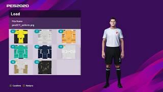 PRO EVOLUTION SOCCER 2020 | How To Import/Add Your Own Team's Logo & Jersey's #PES2020