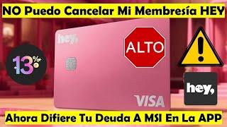 #HEYBANCO No Me Deja Cancelar Mi Membresía ️ Ahora Puedes Diferir Tu Deuda Sin Intereses En La APP