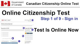 Canadian Citizenship Test is Online - Canada Online Citizenship Tests Begin