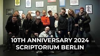 Celebrating 10 Years of Calligraphy Masters at Scriptorium Berlin!