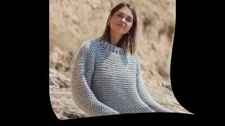 Luna sweater Knit Pattern By Through The Stitch