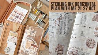 Standard size 21-27 October Sterling Ink (N1) Horizontal Plan with me