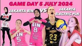 FULL MATCH JAKARTA BIN VS JAKARTA ELECTRIC PLN SIAPAKAH YG AKAN DI KALAH BESTIE⁉️ #jakartabin